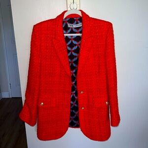 !!!ZARA RED BLAZER!!!
